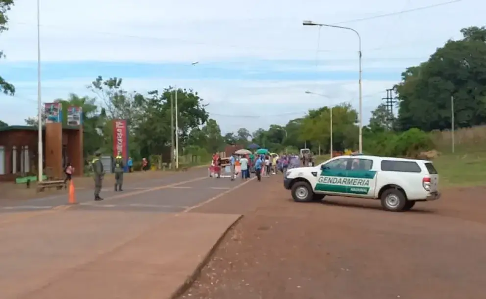 Tránsito colapsado en la Ruta 12