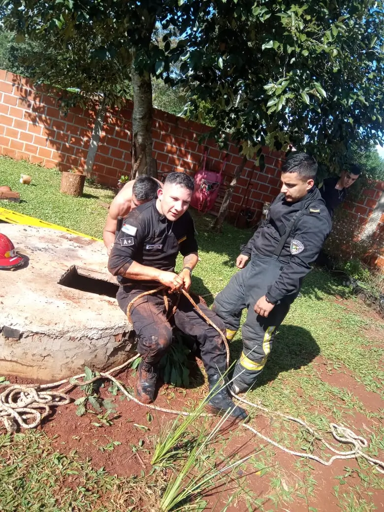 Vecinos alertaron a los bomberos y activaron un rescate inmediato
