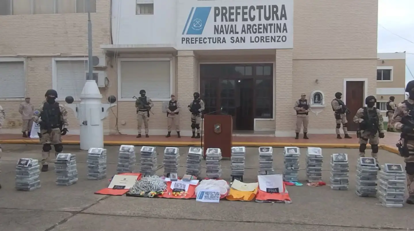 Histórico operativo en el puerto de San Lorenzo: incautan droga valuada en seis millones de dólares