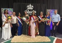 Campo Grande coronó a Valeria Cufré como reina de la Fiesta Provincial del Docente