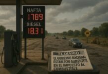 Nación sube los impuestos a los combustibles mientras las rutas se deterioran y los fondos viales se esfuman
