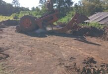 Capioví: un trabajador rural murió tras volcar con un tractor en Colonia Oro Verde