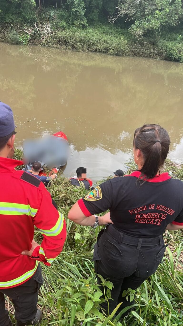 Hallaron el cuerpo del joven desaparecido en el arroyo Ñacanguazú