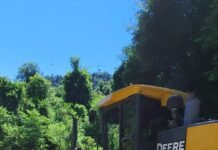 El Soberbio: Vialidad de Misiones trabaja en caminos vecinales de Colonia Monteagudo