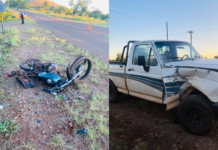 El Soberbio: dos hermanos graves tras chocar en moto contra una camioneta