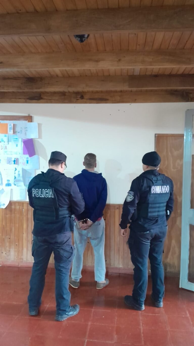 Maniobras temerarias, evasión policial y detención en Dos de Mayo: un motociclista de 29 años tras las rejas
