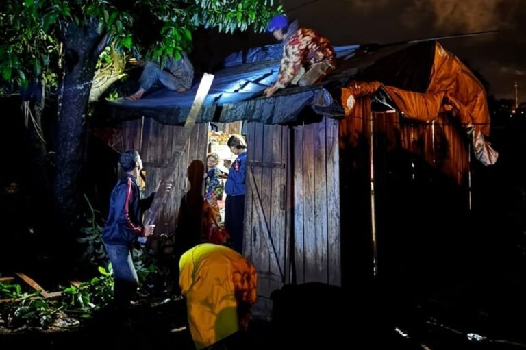 Temporal en Misiones: asisten a familias y relevan daños en 40 viviendas y tres puentes